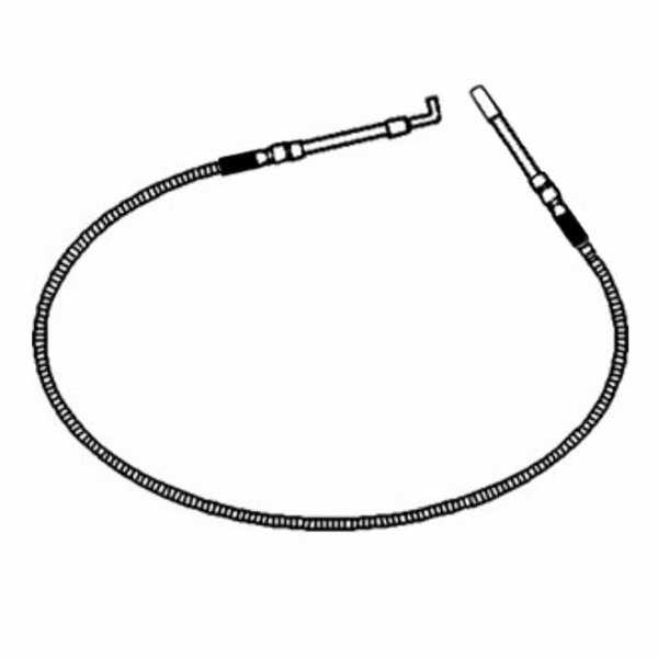 Aftermarket AT48916 Winch Control Push Pull Cable Fits John Deere 440 540 550 555 350B 450C WIV10-0010